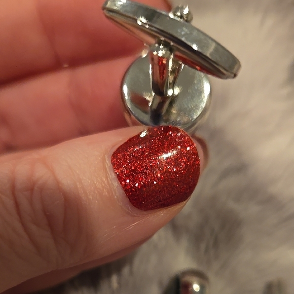 Stainless Steel Real Compass Cufflinks Brand New In Box - Picture 3 of 5